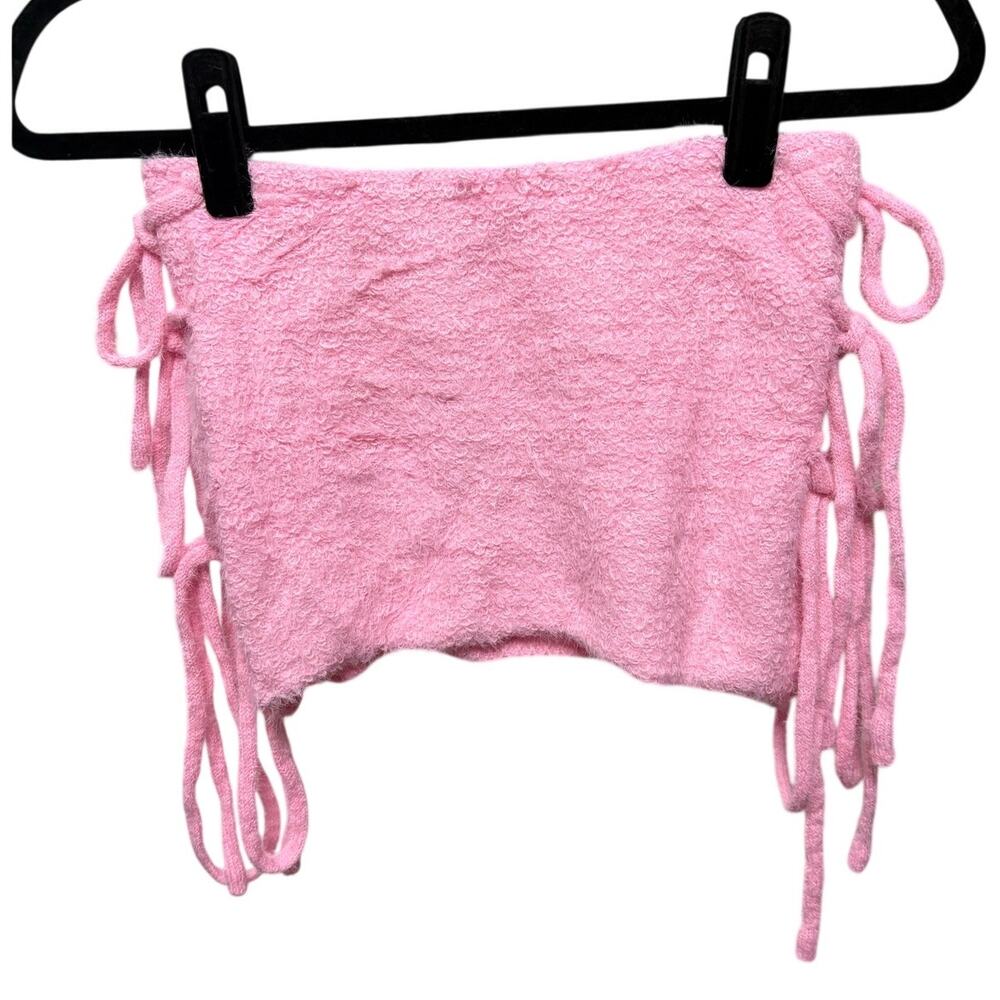 NWOT-S-Sumwon Crochet Mini Skirt
